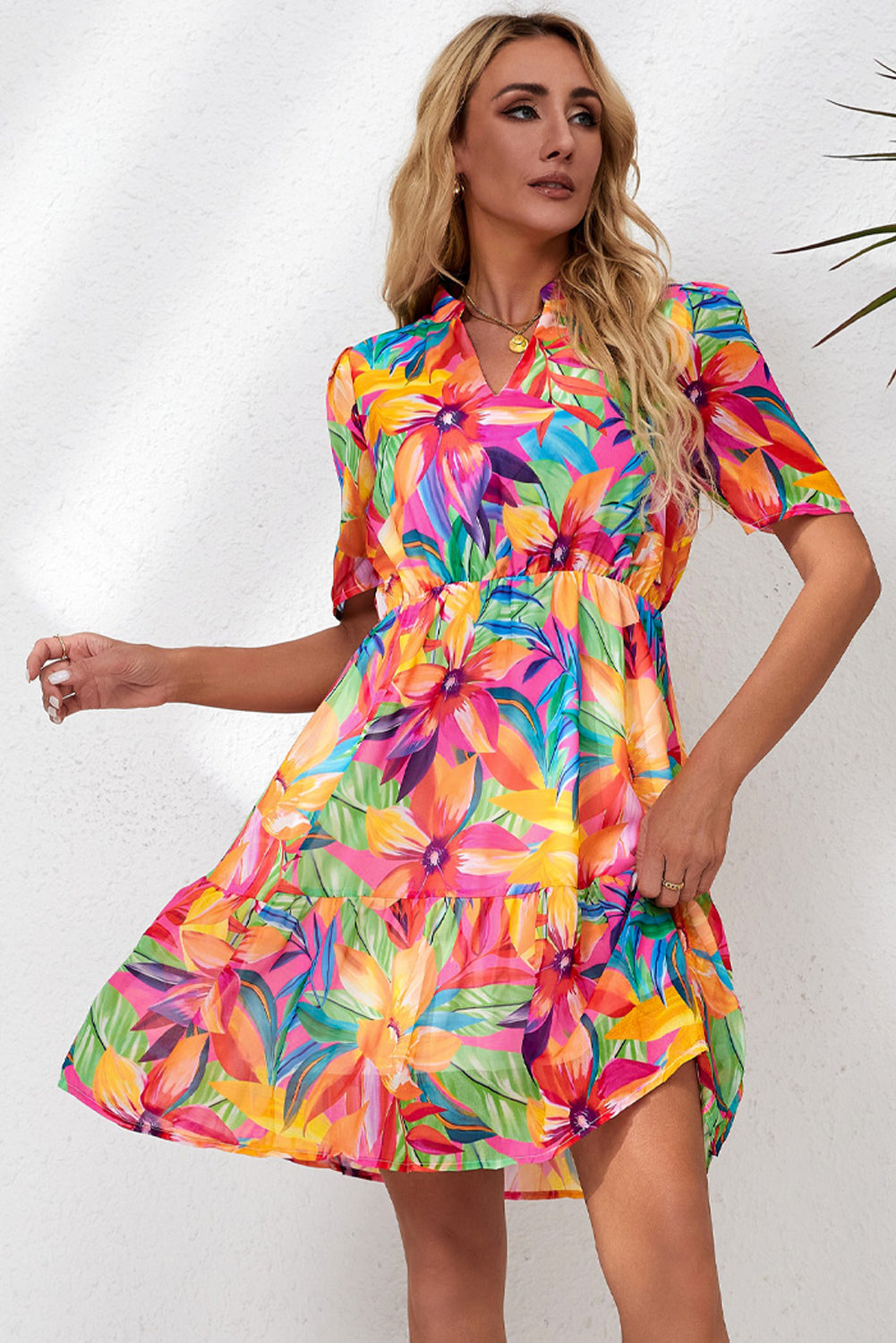 Multicolor summer dress hotsell