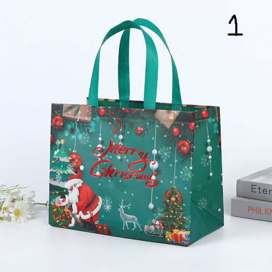 1pc Non-woven Christmas Themed Shopping Bag